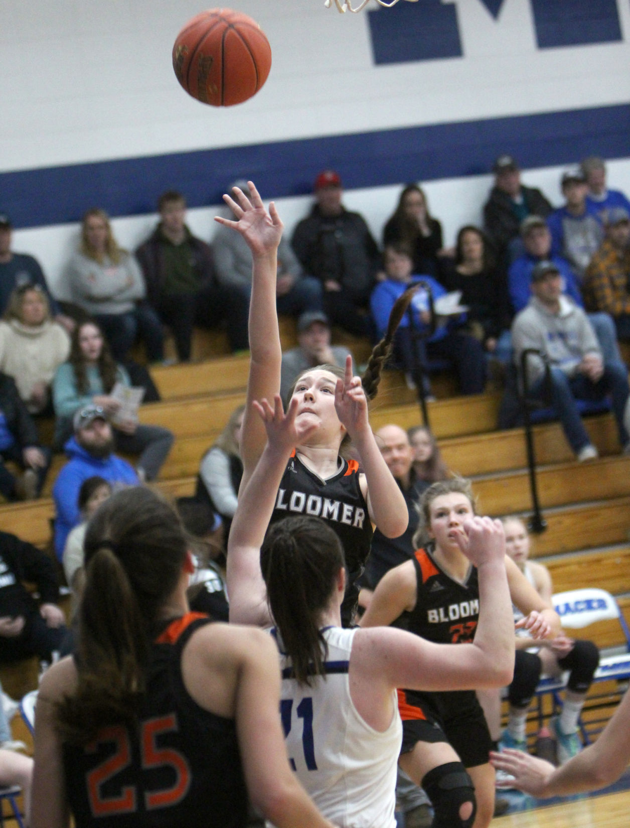 Bloomer at McDonell girls basketball 1-22-22